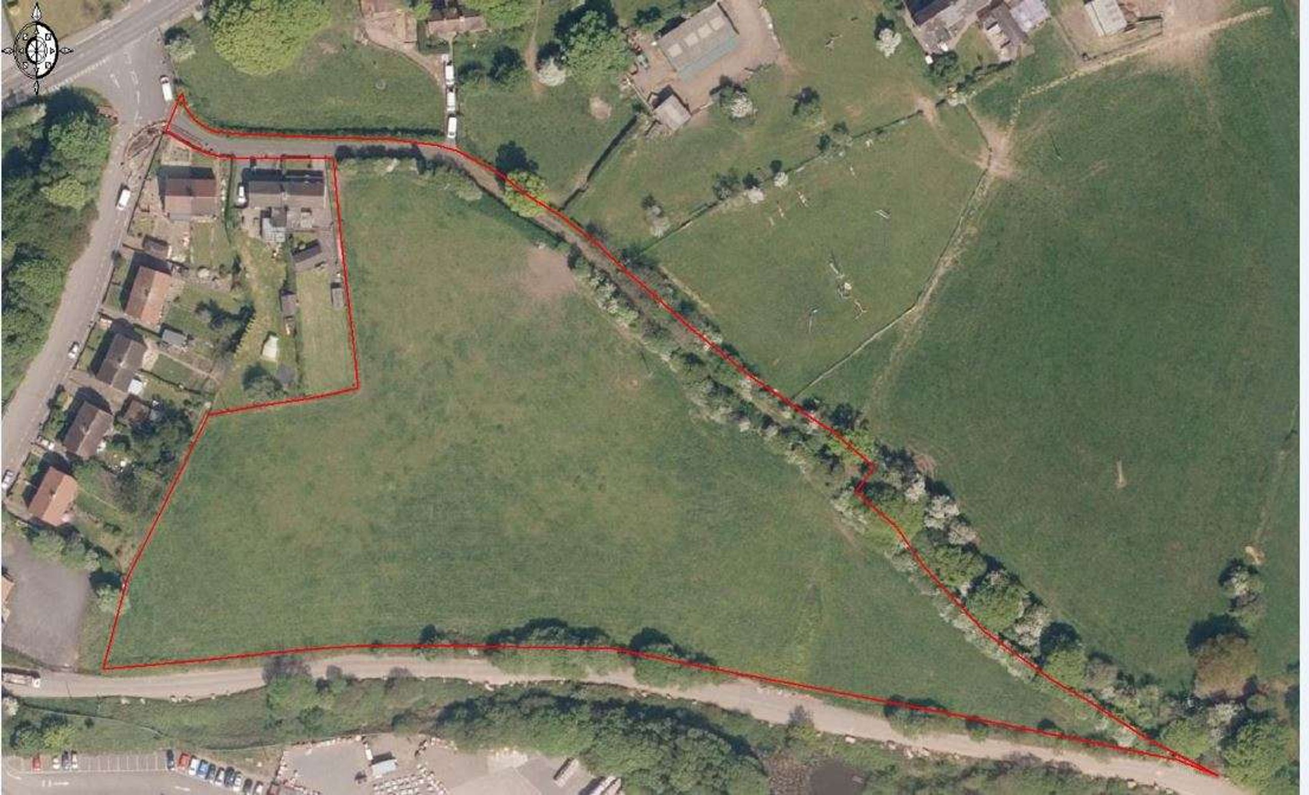 For Sale Land to South of Honeywall Lane, Madeley Heath, Crewe