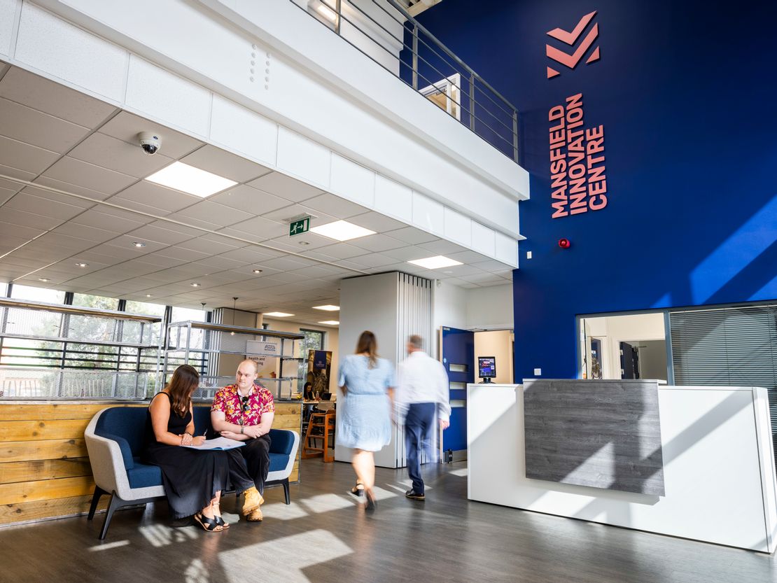 Mansfield Innovation Centre, Oakham Business Park, Hamilton Way, Mansfield, Nottinghamshire, NG18 5BR
