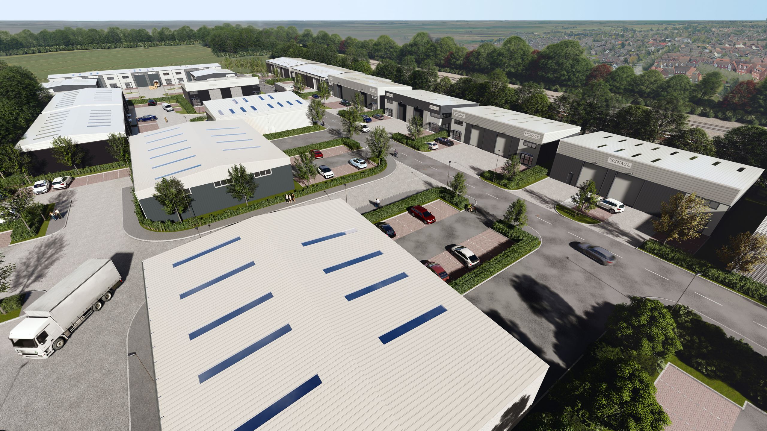 To Let Enterprise Park, Broadway (D And B Plots), Yaxley, Peterborough