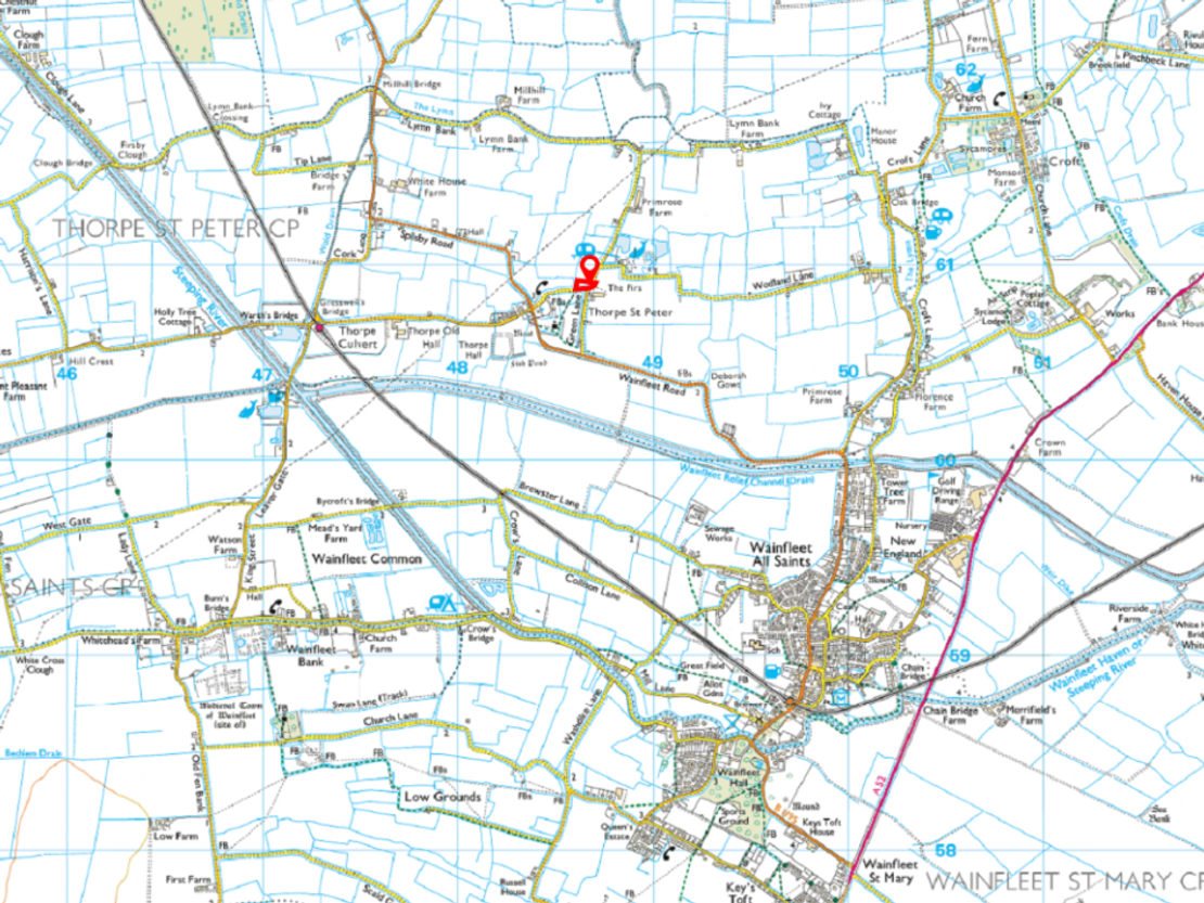 Wedland Lane | Station Road | Thorpe St Peter | Wainfleet | Lincolnshire | PE24 4NR