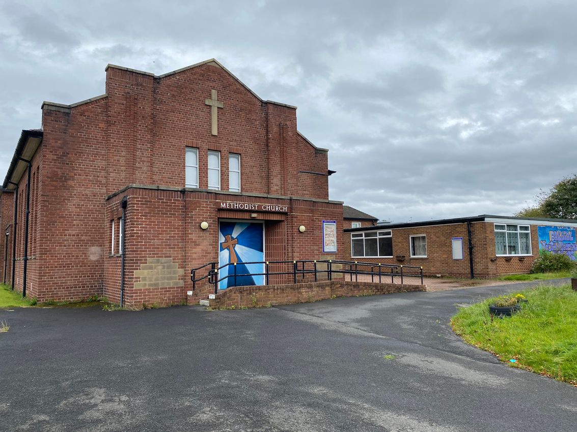 For Sale Former Methodist Church, Chesters Avenue, Longbenton