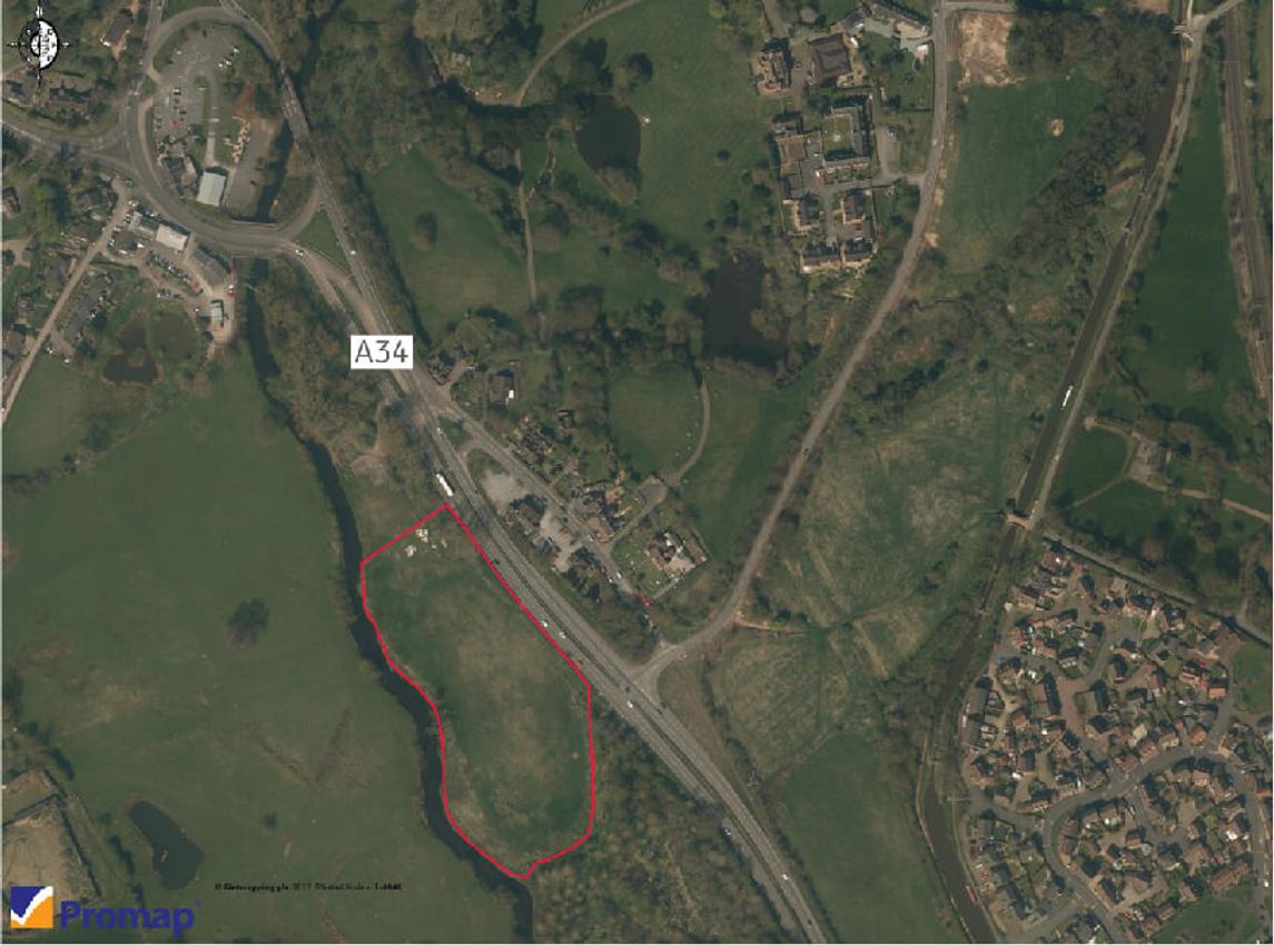 For Sale Land fronting A34, Meaford, Stone ST15 0PX PropList