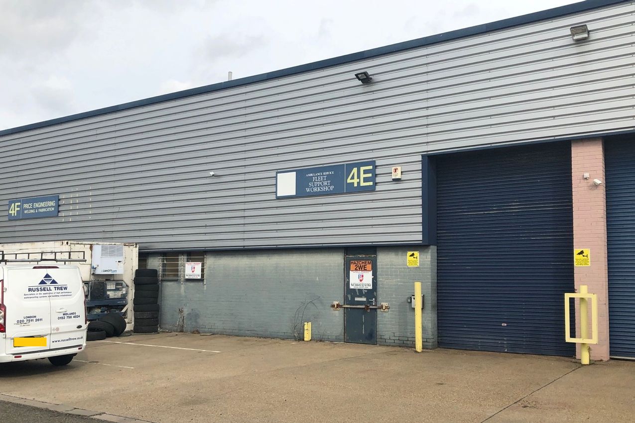To Let Unit 4E, Standard Industrial Estate, Henley Road, London